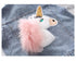 Unicorn Denim Jacket With Sequin Sleeves - Little Palace Store